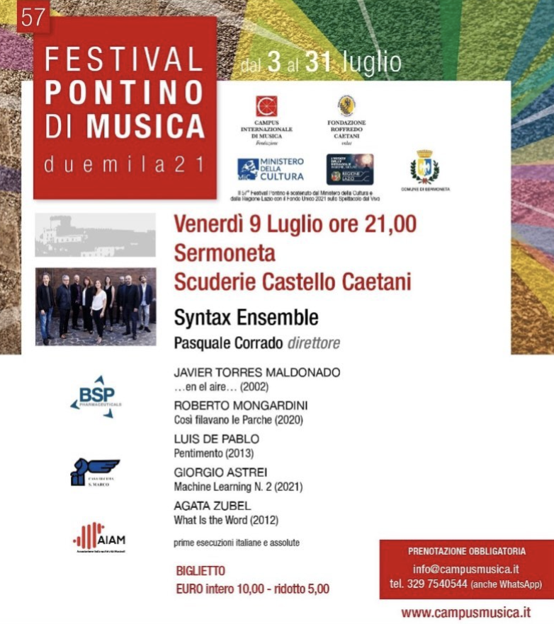FESTIVAL PONTINO DI MUSICA