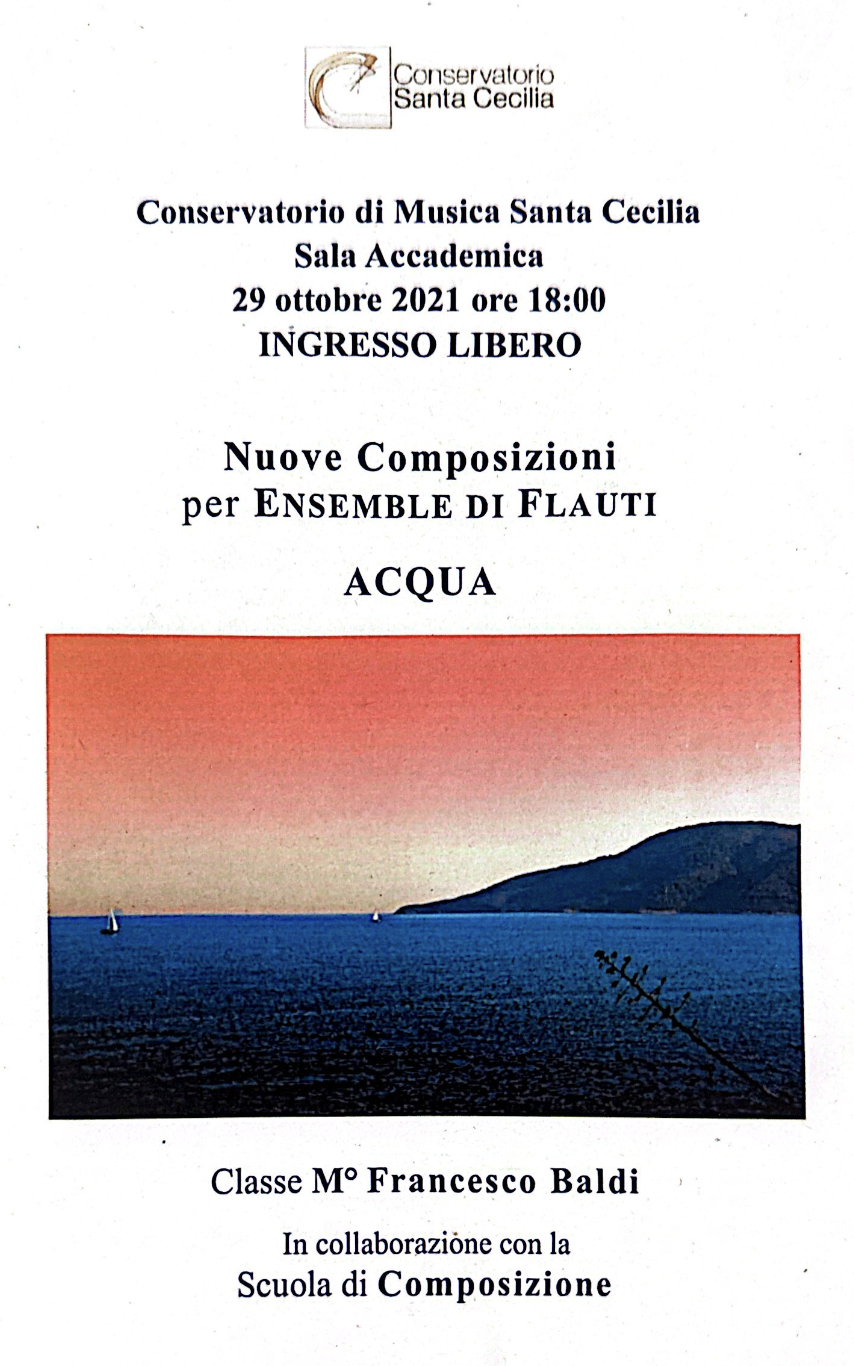 ACQUA – CONSERVATORIO S. CECILIA