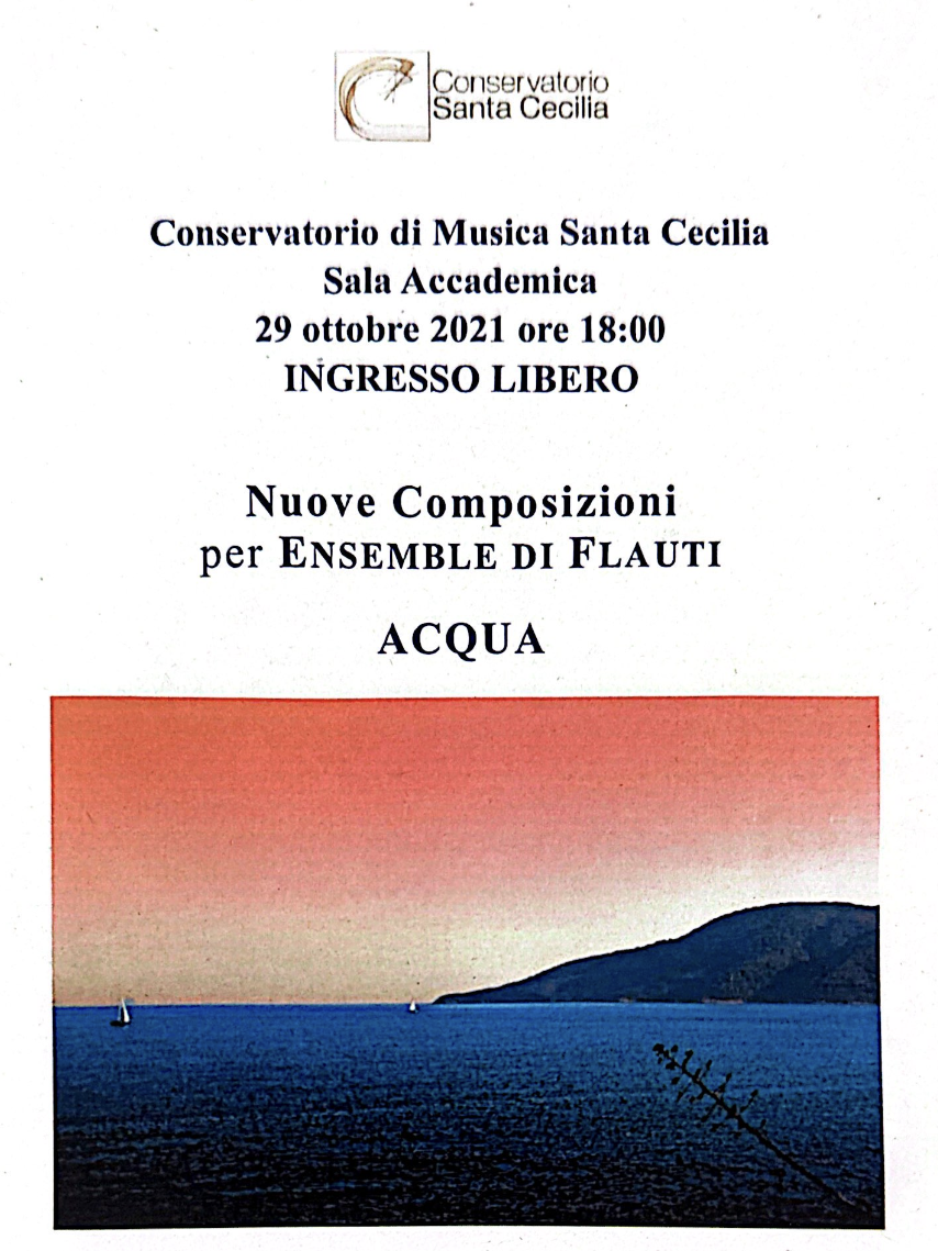 ACQUA – CONSERVATORIO S. CECILIA