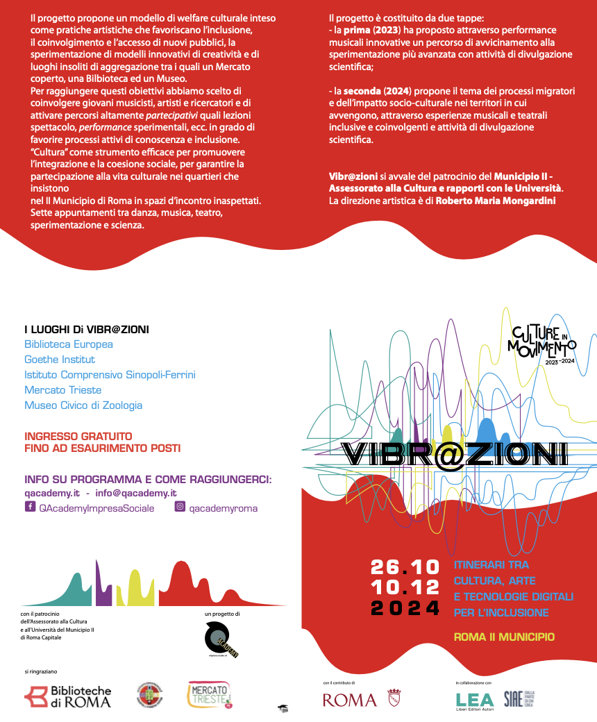 VIBRAZIONI – RASSEGNA CONCERTISTICA 2024