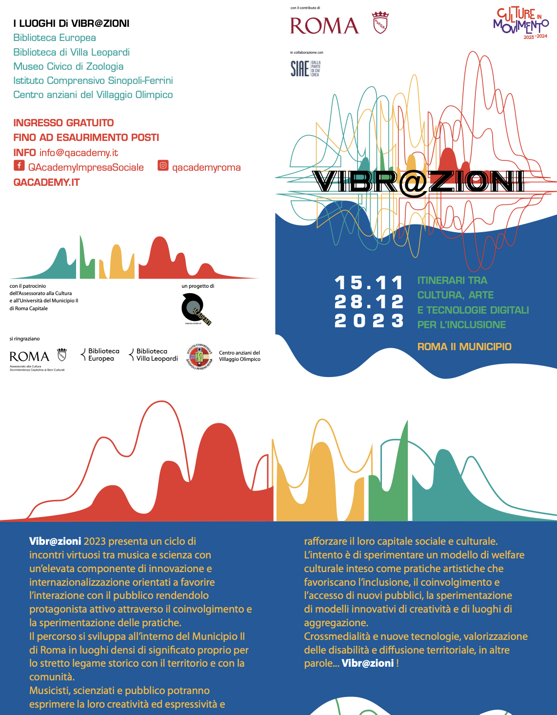VIBRAZIONI – RASSEGNA CONCERTISTICA 2023