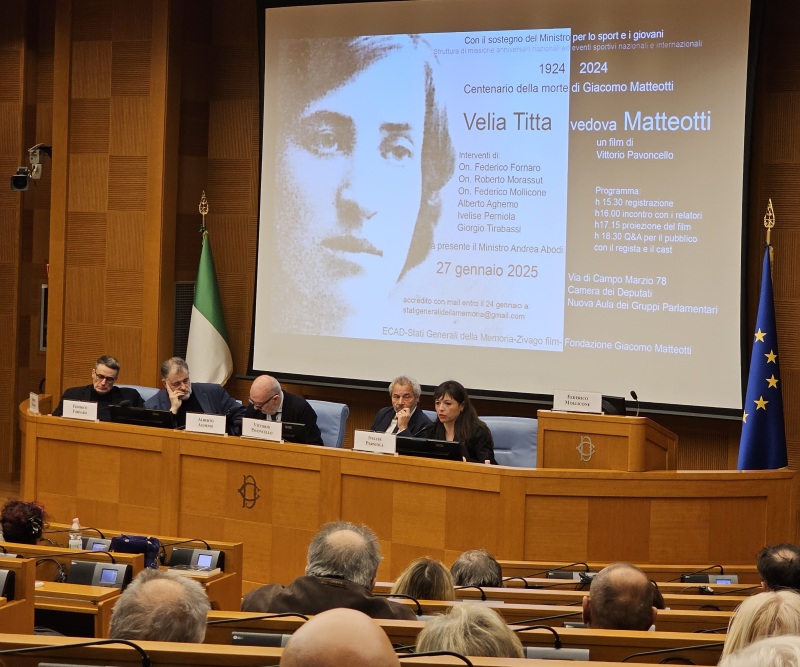 VELIA TITTA, VEDOVA MATTEOTTI